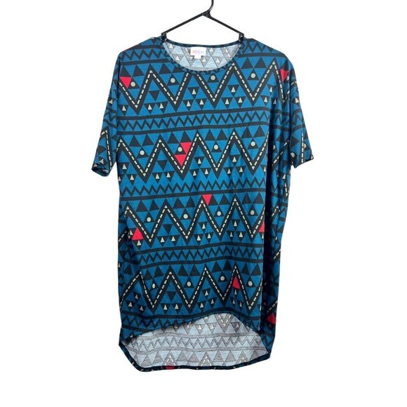 LuLaRoe Tops - LuLaRoe Women's Blue & Black Long Top